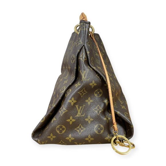 LOUIS VUITTON Artsy MM Monogram LV Hobo Shoulder Bag Monogram + Dust Bag & Tags - Picture 16 of 16
